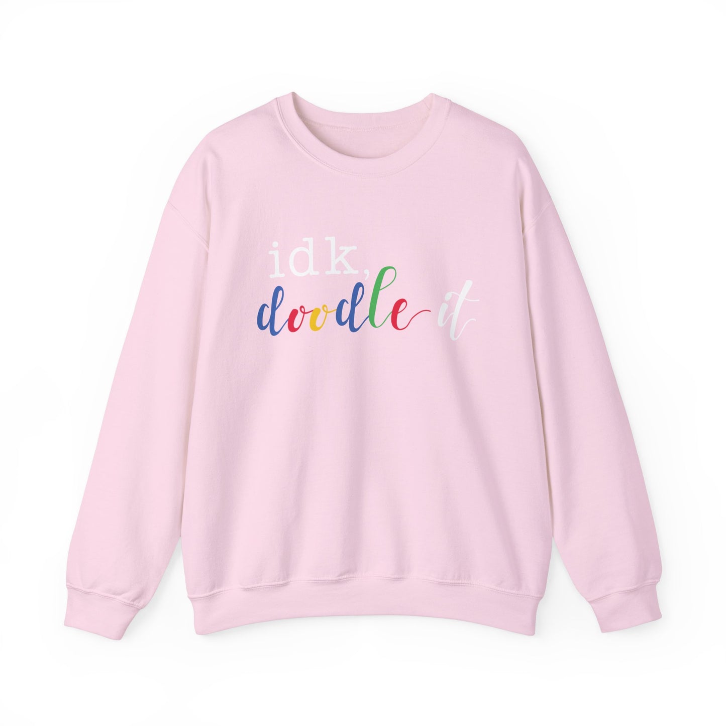 idk, Doodle It Sweatshirt