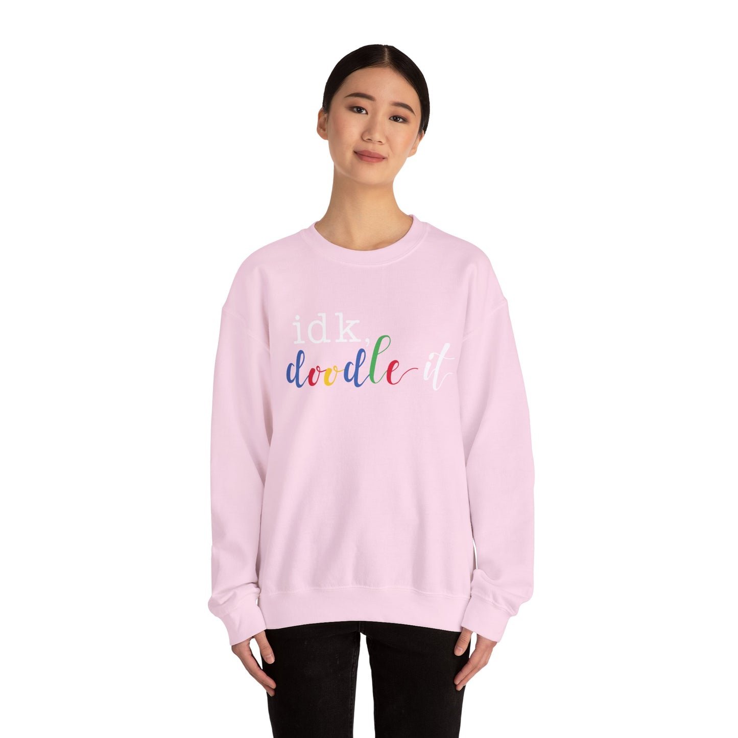 idk, Doodle It Sweatshirt